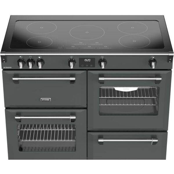110cm Induction Stoves Range Cooker, Grey, A Rated - RCA RICH 110Ei TCH AN - Naamaste London Homewares - 7