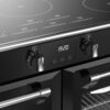 110cm Induction Stoves Range Cooker, Black, A Rated - RCA RICH 110Ei TCH BL - Naamaste London Homewares - 9