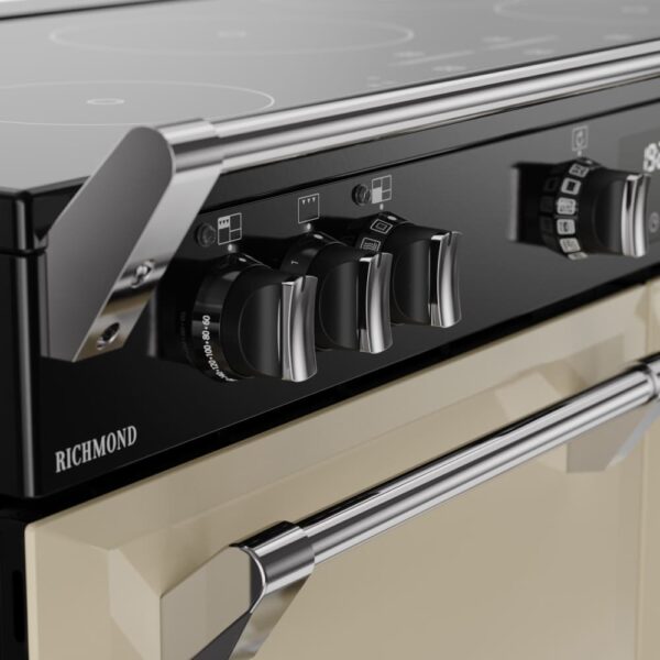 110cm Induction Stoves Range Cooker, Cream, A Rated - RCA RICH 110Ei TCH CR - Naamaste London Homewares - 4