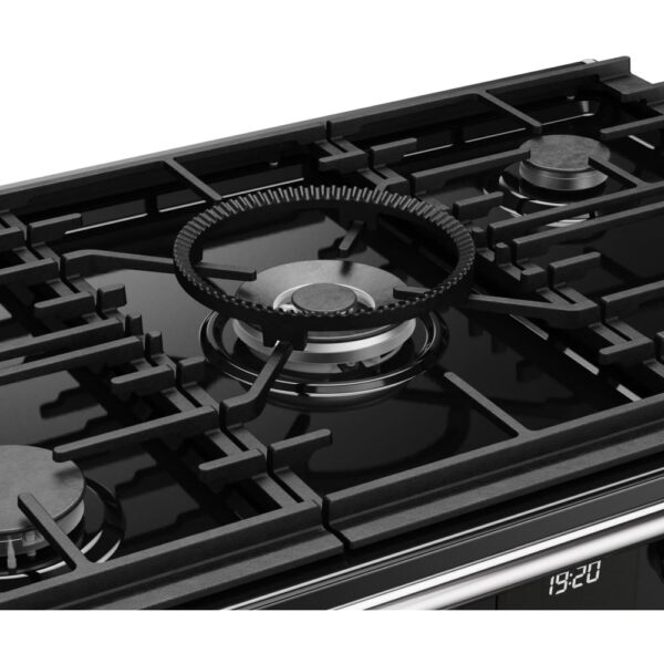 90cm Dual Fuel Stoves Range Cooker, Black, A Rated - DX RCA RICH 90DF BLK - Naamaste London Homewares - 12