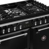 90cm Dual Fuel Stoves Range Cooker, Black, A Rated - DX RCA RICH 90DF BLK - Naamaste London Homewares - 11
