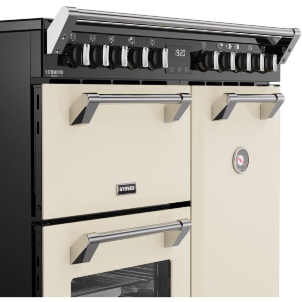 90cm Induction Stoves Range Cooker, Cream, A Rated - DX RCA RICH 90Ei RTY - Naamaste London Homewares - 5