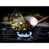 100cm Dual Fuel Stoves Range Cooker, Black, A Rated - DX RCA RICH 100DF BLK - Naamaste London Homewares - 13