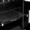 100cm Dual Fuel Stoves Range Cooker, Black, A Rated - DX RCA RICH 100DF BLK - Naamaste London Homewares - 3