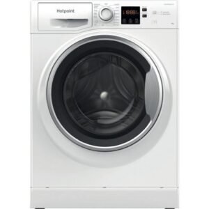 9Kg 1600 Spin Hotpoint Washing Machine, White - NSWE965CWSUKN (Discontinued)
