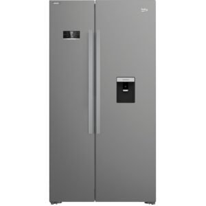 Beko American Fridge Freezer, Stainless Steel - ASD2341VX