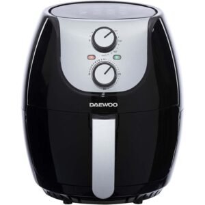 4L Daewoo Air Fryer, Single Pot Black - SDA1861GE