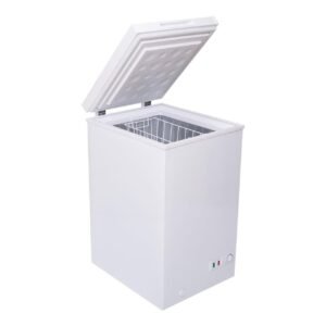 48cm White Slimline Chest Freezer - SIA CHF100W