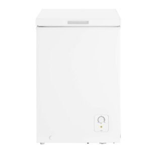 96L White Chest Freezer, Outbuilding Suitable - Fridgemaster MCF96W