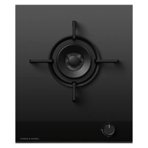 45cm LPG Gas Hob, Black on Glass - Fisher & Paykel CG451DLPGB4 (Discontinued)