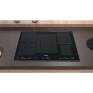 90cm Induction Hob, Black Ceramic Glass - Hotpoint TT1090BA (Discontinued)