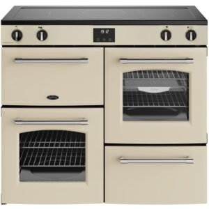 100cm Induction Belling Range Cooker, Cream, A Rated - RCA FARMHOUSE 100Ei
