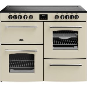 110cm Induction Belling Range Cooker, Cream, A Rated - RCA FARMHOUSE 110Ei