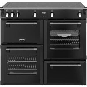 100cm Induction Stoves Range Cooker, Black, A Rated - RCA RICH 100Ei TCH BL