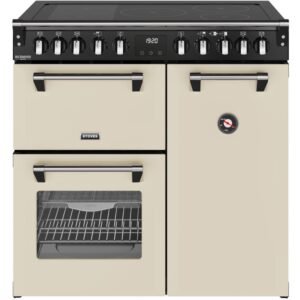90cm Induction Stoves Range Cooker, Cream, A Rated - DX RCA RICH 90Ei RTY