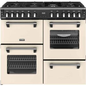 100cm Dual Fuel Stoves Range Cooker, Cream, A Rated - DX RCA RICH 100DF CRM