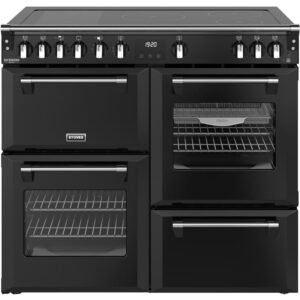 100cm Induction Stoves Range Cooker, Black, A Rated - DX RCA RICH 100Ei RTY