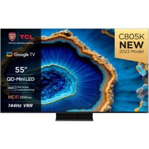 TCL Television, 55 Inch Smart QD-Mini LED - C805 55C805K (Discontinued)