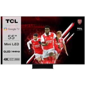 TCL Television, 55 Inch 4K Mini-LED QLED - C845 Series 55C845K (Discontinued)