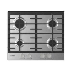 4 Burner Gas Hob Stainless Steel, Inox plate - Hoover HHG6BRMX (Discontinued)