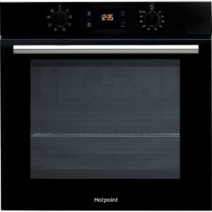 Class 2 Multiflow Built-In Electric Oven, Black - Hotpoint SA2540HBL