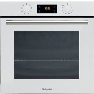 Class 2 Multiflow Built-In Electric Oven, White - Hotpoint SA2540HWH