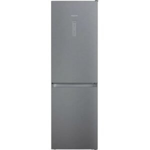 335L Total No Frost Hotpoint Fridge Freezer, 60/40, Silver - H5X82OSX