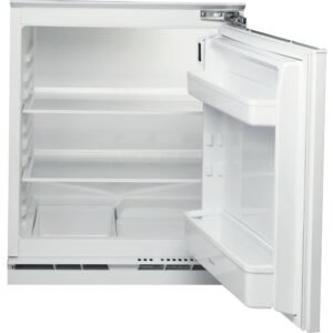 144L Built-Under Larder Integrated Fridge, Stainless Steel - Indesit INBUL011.UK