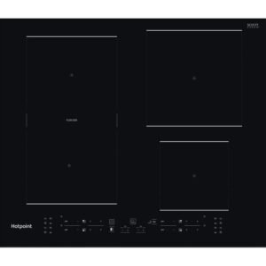 59cm 4 Zone Induction Hob, Black - Hotpoint TB7960CBF