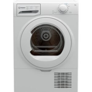 8kg Condenser Tumble Dryer, White, B Rated - Indesit I2D81WUK