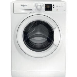 8kg Hotpoint Washing Machine, Anti-stain,1400rpm, White - NSWM845CWUKN (Discontinued)