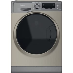 8kg ActiveCare Hotpoint Washer Dryer, Grey, D Rated - NDD8636GDAUK