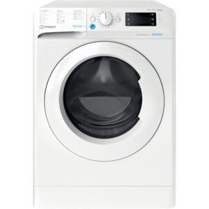 10kg Indesit Washer Dryer, 1600 Spin, White, B Rated - BDE107625XWUKN