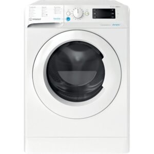 9kg Indesit Washer Dryer, 1600 Spin, White, A Rated - BDE96436XWUKN
