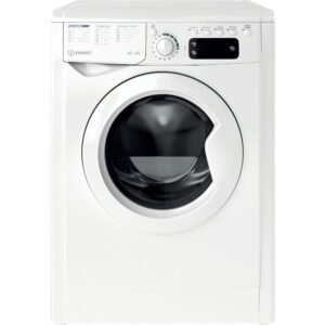 8kg Indesit Washer Dryer, 1400 Spin, White, D Rated - EWDE861483WUK