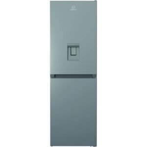 322L Total No Frost Indesit Fridge Freezer, 50/50, Silver - IBTNF60182SAQUAUK