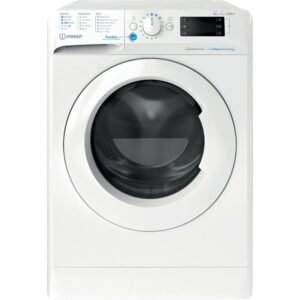 10kg Indesit Washer Dryer, White, D Rated - BDE107436WVUK