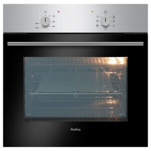 Single Built In Electric Oven, Stainless Steel, Six Function - Amica ASC200SS