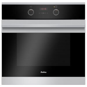 65L Single Built In Electric Oven, Six Function - Amica ASC310SS
