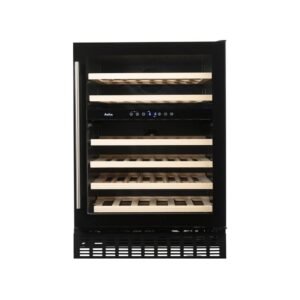 60cm Freestanding Wine Cooler, Black - Amica AWC600BL