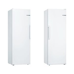 Tall Larder Fridge & Frost Free Tall Freezer Pack, White - Bosch Series 4