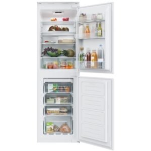 228L No Frost Integrated Fridge Freezer, 50/50, White - Candy CB50N518FK (Discontinued)