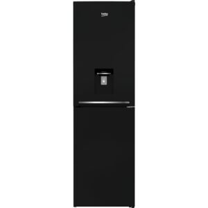261L Freestanding Frost Free Beko Fridge Freezer, 50/50, Black - CFG3582DB (Discontinued)