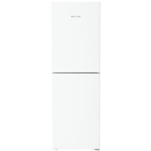 319L No Frost Freestanding Fridge Freezer, 60/40, White, D Rated - Liebherr CNd 5204