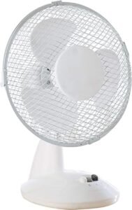 9-Inch 2 Settings Portable Desk Fan Daewoo - COL1062