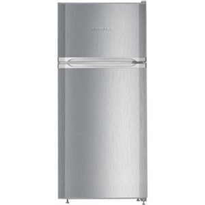 196L Low Frost Freestanding Fridge Freezer, 80/20, Silver - Liebherr CTele 2131