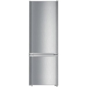 266L Low Frost Freestanding Fridge Freezer, 80/20, Silver, E Rated - Liebherr CUele 2831
