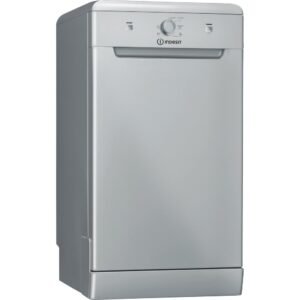 Stainless Steel Silver Slimline Dishwasher - Indesit DSFE1B10SUKN (Discontinued)