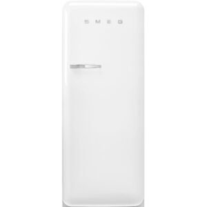 270L Retro Tall Fridge with Ice Box, White - Smeg FAB28RWH5UK