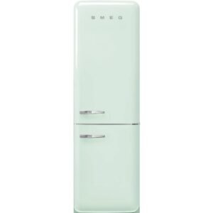 331L Retro Frost Free Smeg Fridge Freezer, 60/40, Pastel Green - FAB32RPG5UK